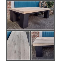 Salontafel Frans eiken robuust